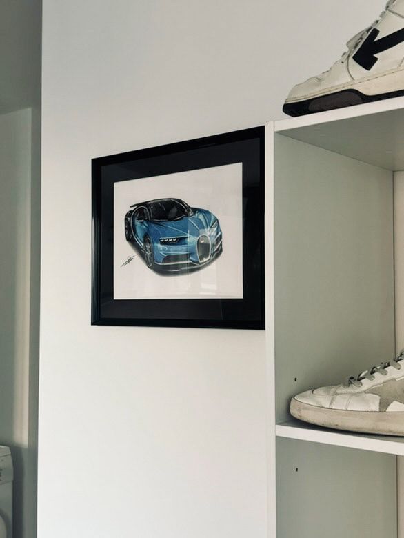 Bugatti chiron - Vue 2