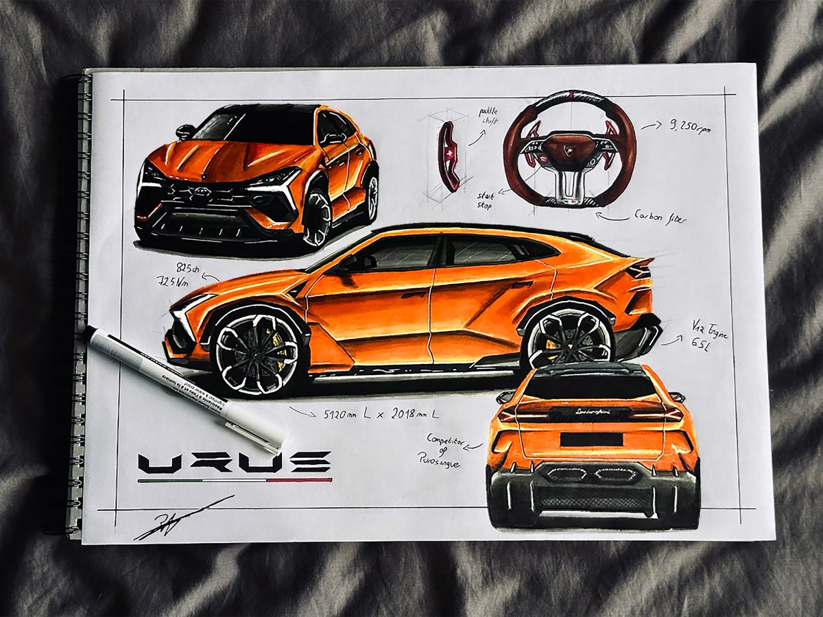 Lamborghini Urus V12 Concept
