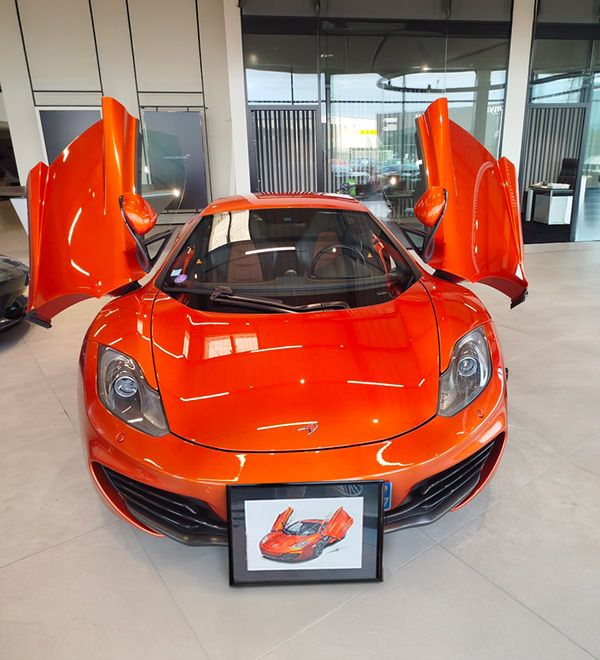 Mclaren MP4 12-C - Vue 2