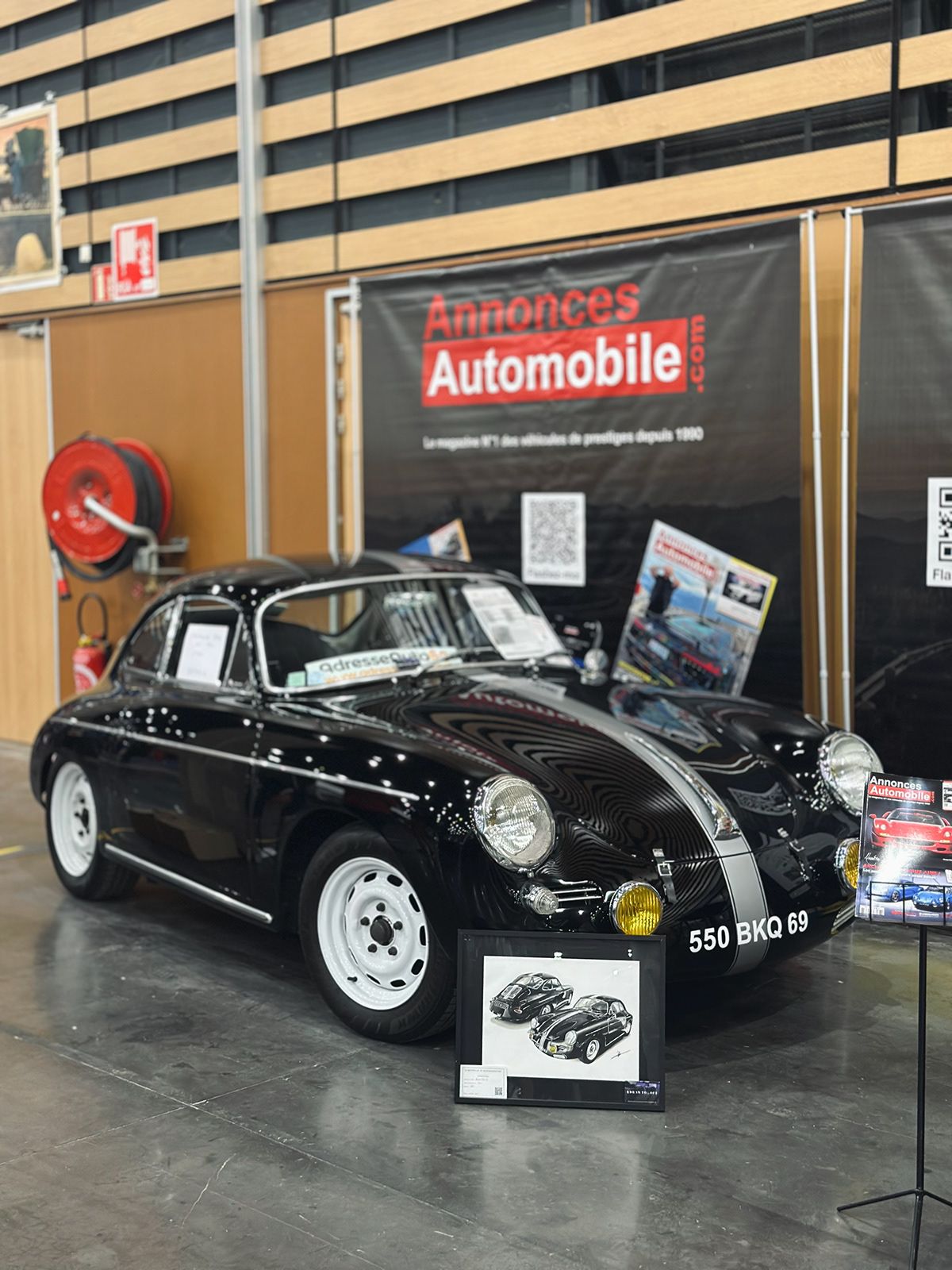 Porsche 356 SC epoquauto Lyon - Vue 2